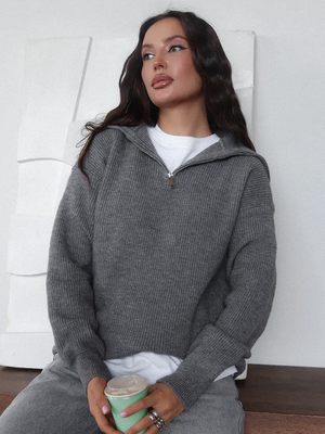 Модный образ ВБ с Свитер (артикул 186683523)