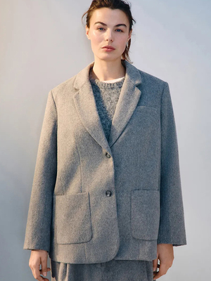 Смотреть модные образы с валберриз с Пиджак (артикул 534667476)