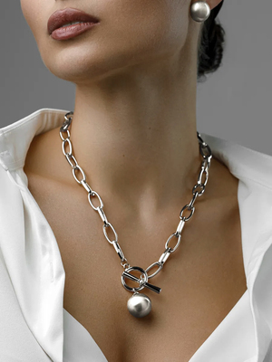 Смотреть модные образы с валберриз с Колье (артикул 16041859)