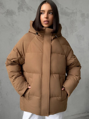 Смотреть модные образы с валберриз с Куртка ❄️ (артикул 598786600)