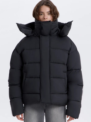 Смотреть модные образы с валберриз с Куртка ❄️ (артикул 495733529)