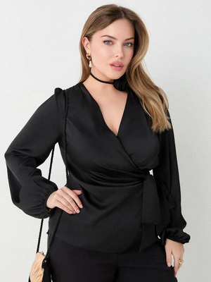 Смотреть модные образы с валберриз с Блуза (артикул 574320274)