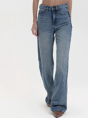 Смотреть модные образы с валберриз с Джинсы (артикул 400527040)