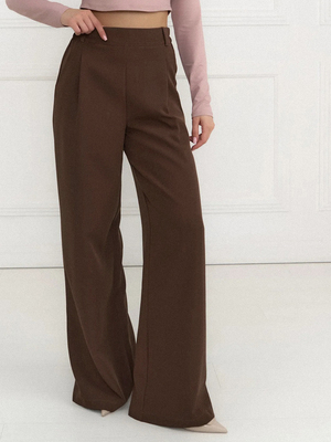 Смотреть модные образы с валберриз с Брюки (артикул 497997979)