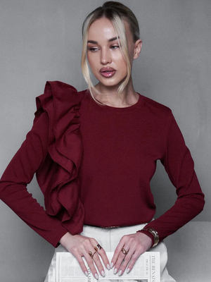 Смотреть модные образы с валберриз с Лонгслив (артикул 303229068)