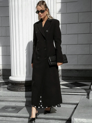 Смотреть модные образы с валберриз с Пальто (артикул 468094966)