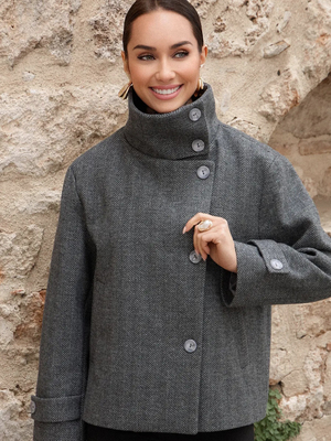 Смотреть модные образы с валберриз с Пальто (артикул 722456993)