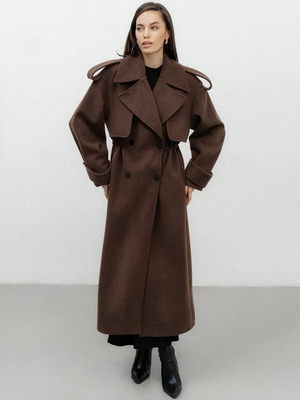 Смотреть образы с Пальто (артикул 740584025)