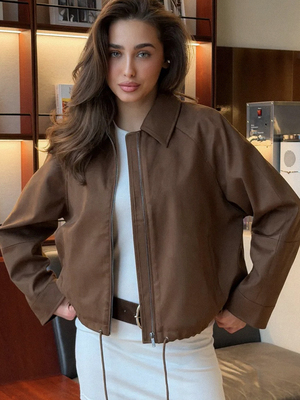 Смотреть модные образы с валберриз с Бомбер (артикул 815548288)